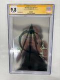 YELLOW SLAB cgc 9.8 absolute green arrow #1 signed by Snyder and pichetchote
