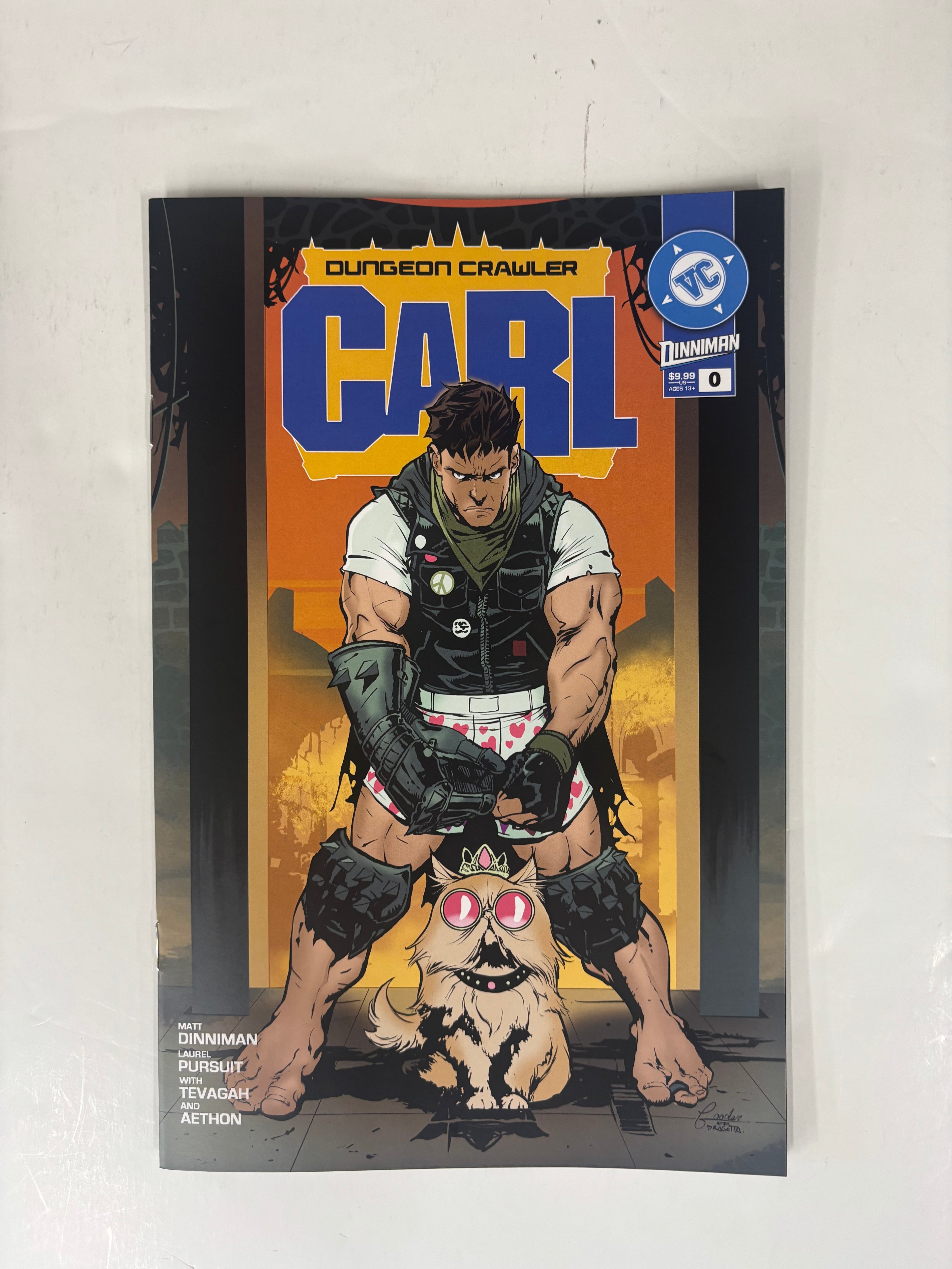 Dungeon crawler Carl #0 Batman homage cover