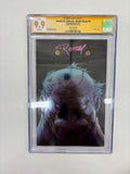 CGC 9.9 Ottley signed battle beast #9 SDCC Ottley foil variant