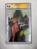 YELLOW SLAB CGC 9.8 absolute green arrow #1 variant cover by Lotay signed by PICHETSHOTE