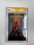 YELLOW SLAB CGC 9.8 Absolute green arrow #1 comicsketchart foil edition