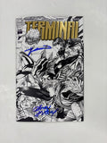 Terminal #1 convention exclusive signed by Robert kirkman and Andy Kubert