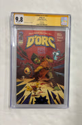 Cgc 9.8 yellow label D’ORC #1 fifth printing signed by Brett Bean