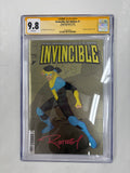 Invincible Foil Edition #1 CGC 9.8 Yellow Label Signed by Ryan Ottley