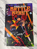 Battle Beast #1 second printing signed by Ryan Ottley