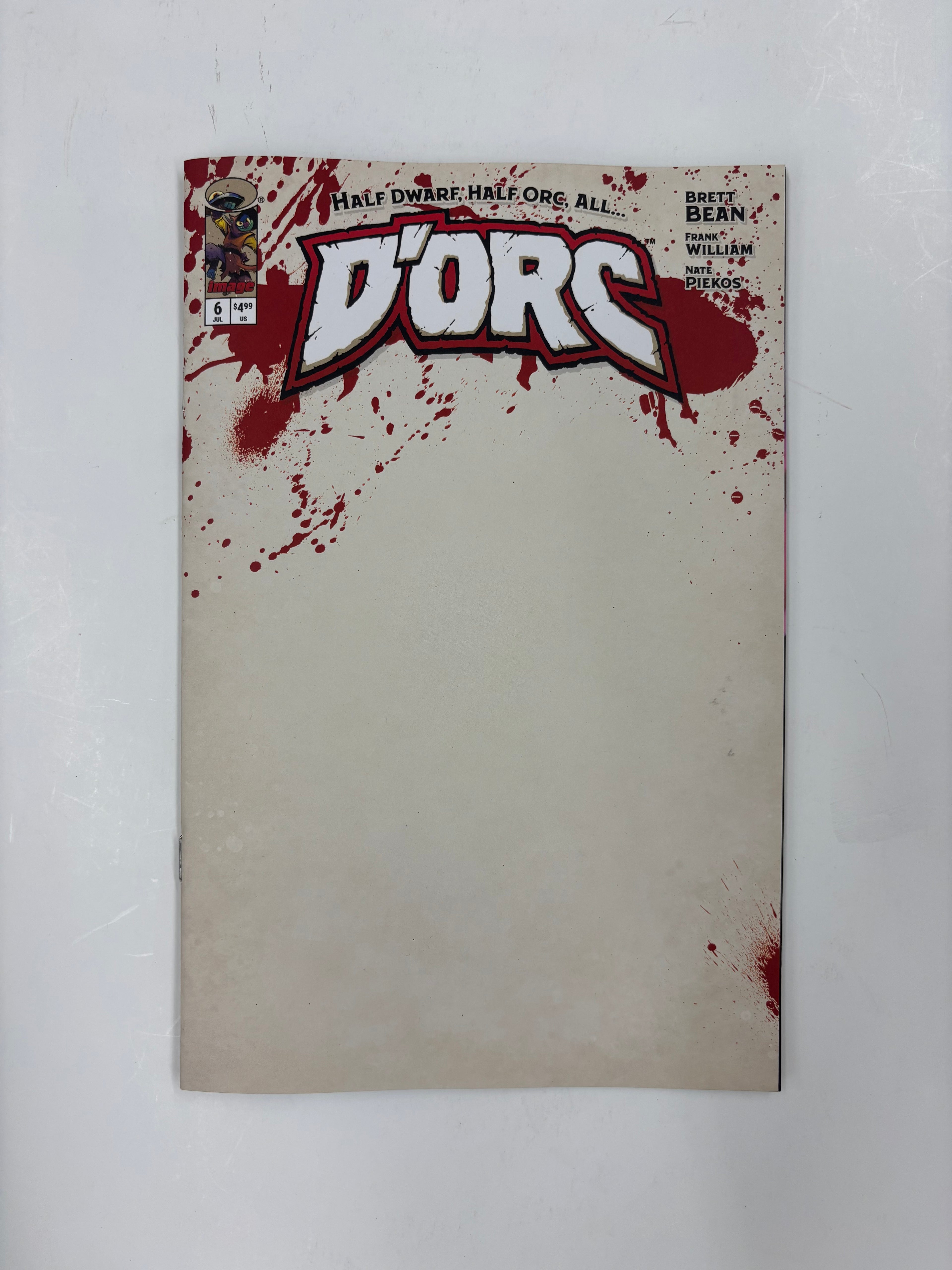 D’ORC #6 blank cover