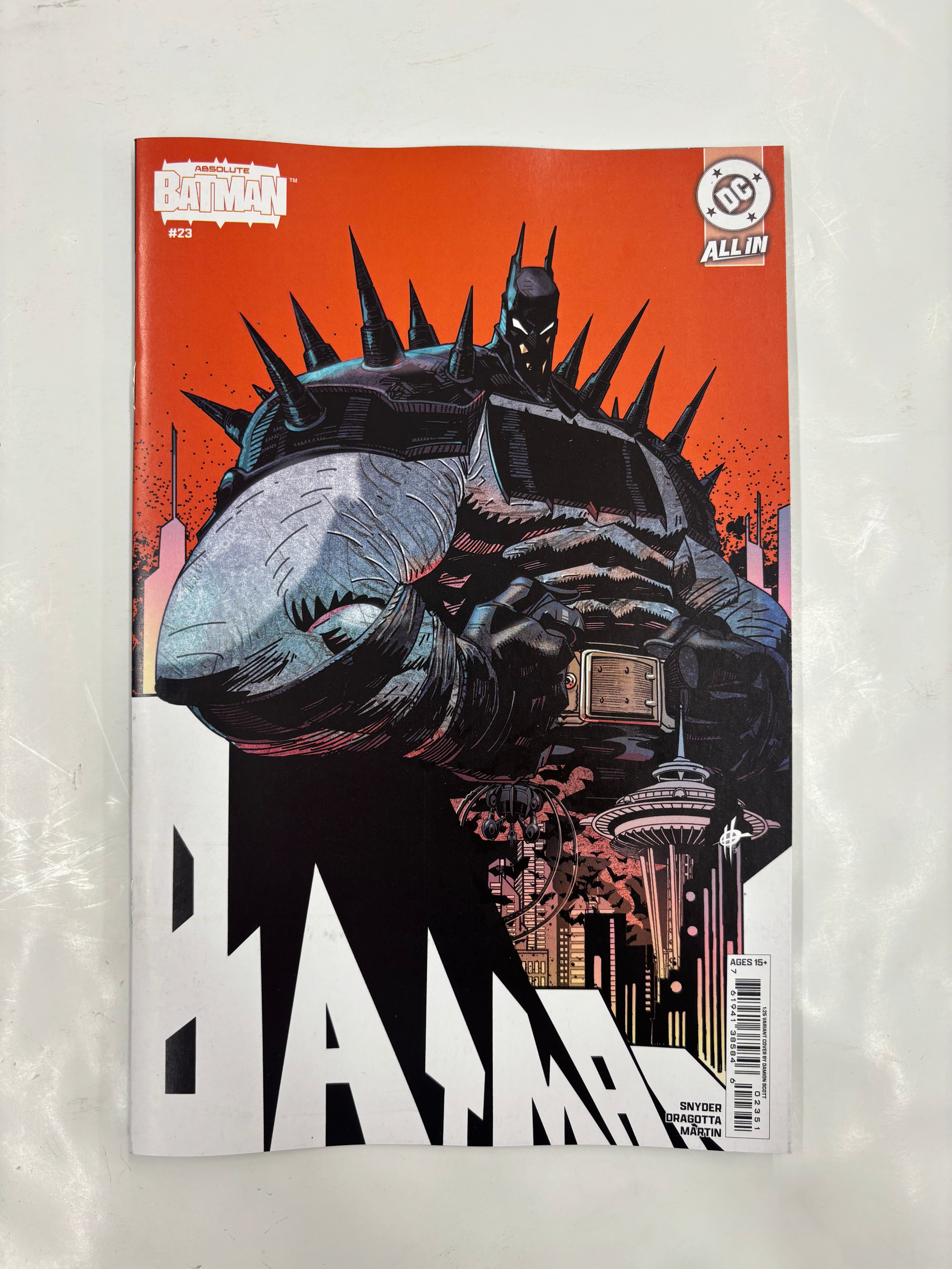 Absolute Batman #23 1:25 Scott variant