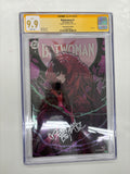 Cgc 9.9 yellow label batwoman #1 comicsketchart foil edition signed by rose besch