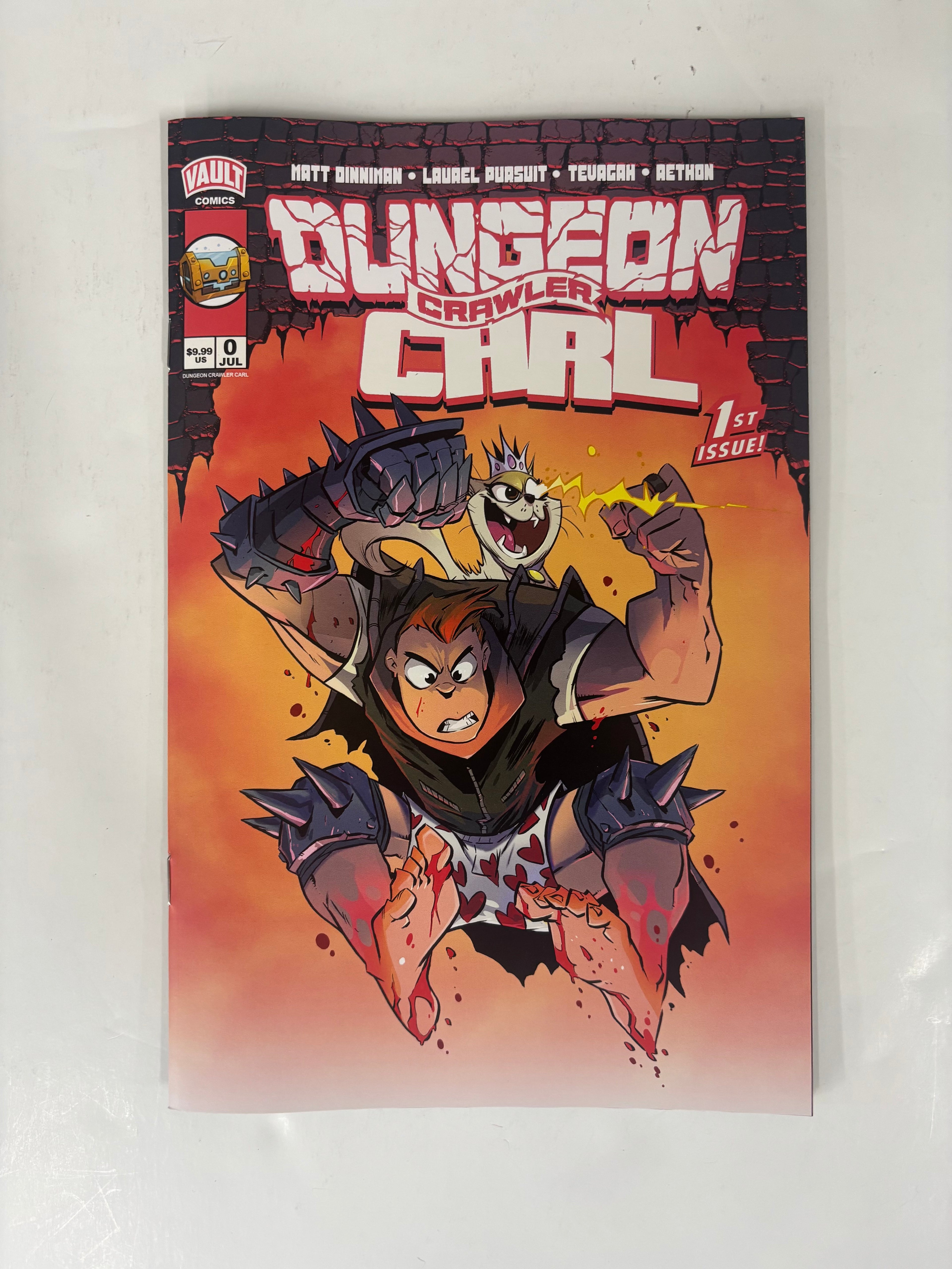 Dungeon crawler Carl #0 Brett bean cover