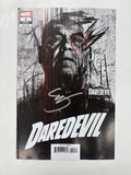 PHILIPS SIGNED daredevil #4 b&w variant cover