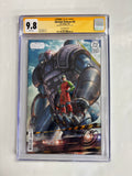 CGC 9.8 yellow slab absolute Batman #20 eom cover signed by Scott Snyder