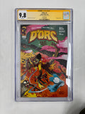 YELLOW SLAB CGC 9.8 D’ORC #1 fourth printing signed by Brett Bean