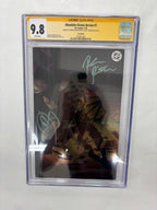 Absolute green arrow #1 virgin foil 9.8 yellow slab signed by Pichetshote and Snyder