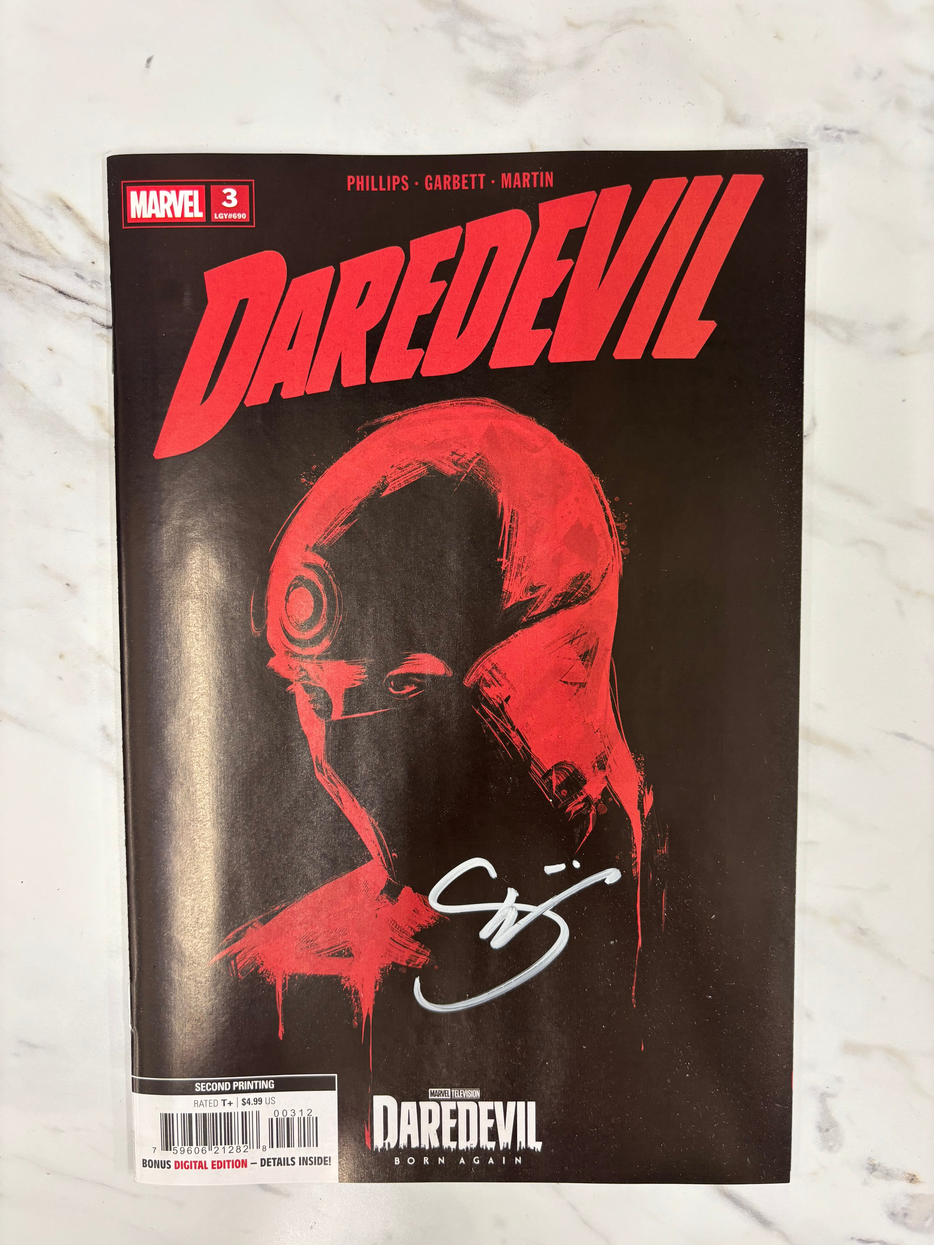 Daredevil #3 Second Printing signed by Stephanie Phillips