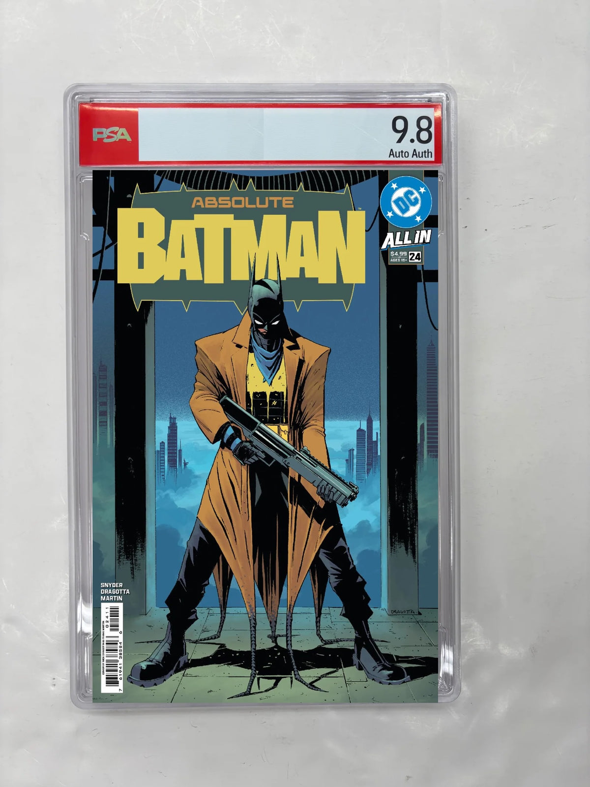 PRESALE: PSA 9.8 SLAB Absolute Batman #24