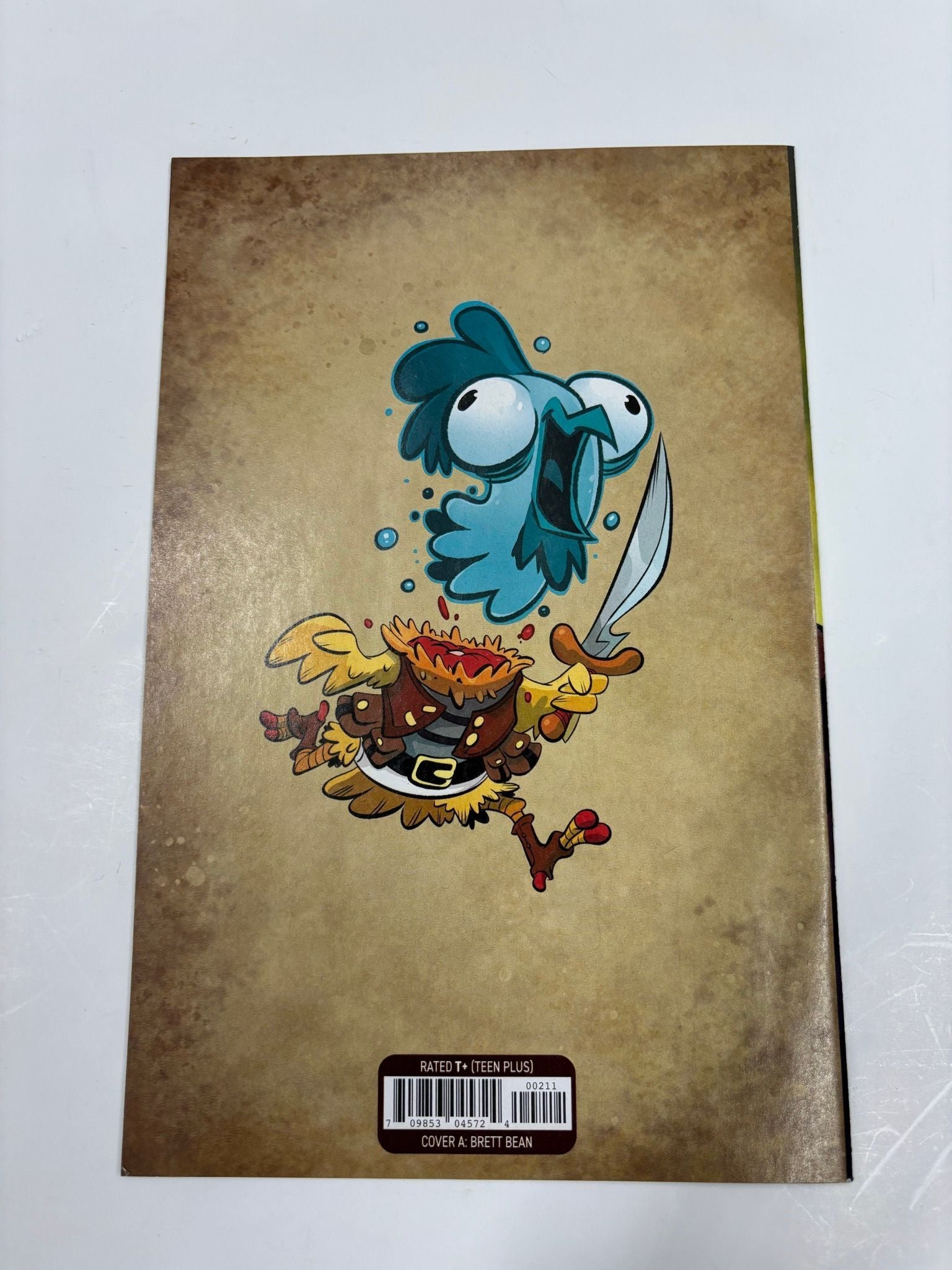D'ORC #2 dark green cover signed by Brett Bean