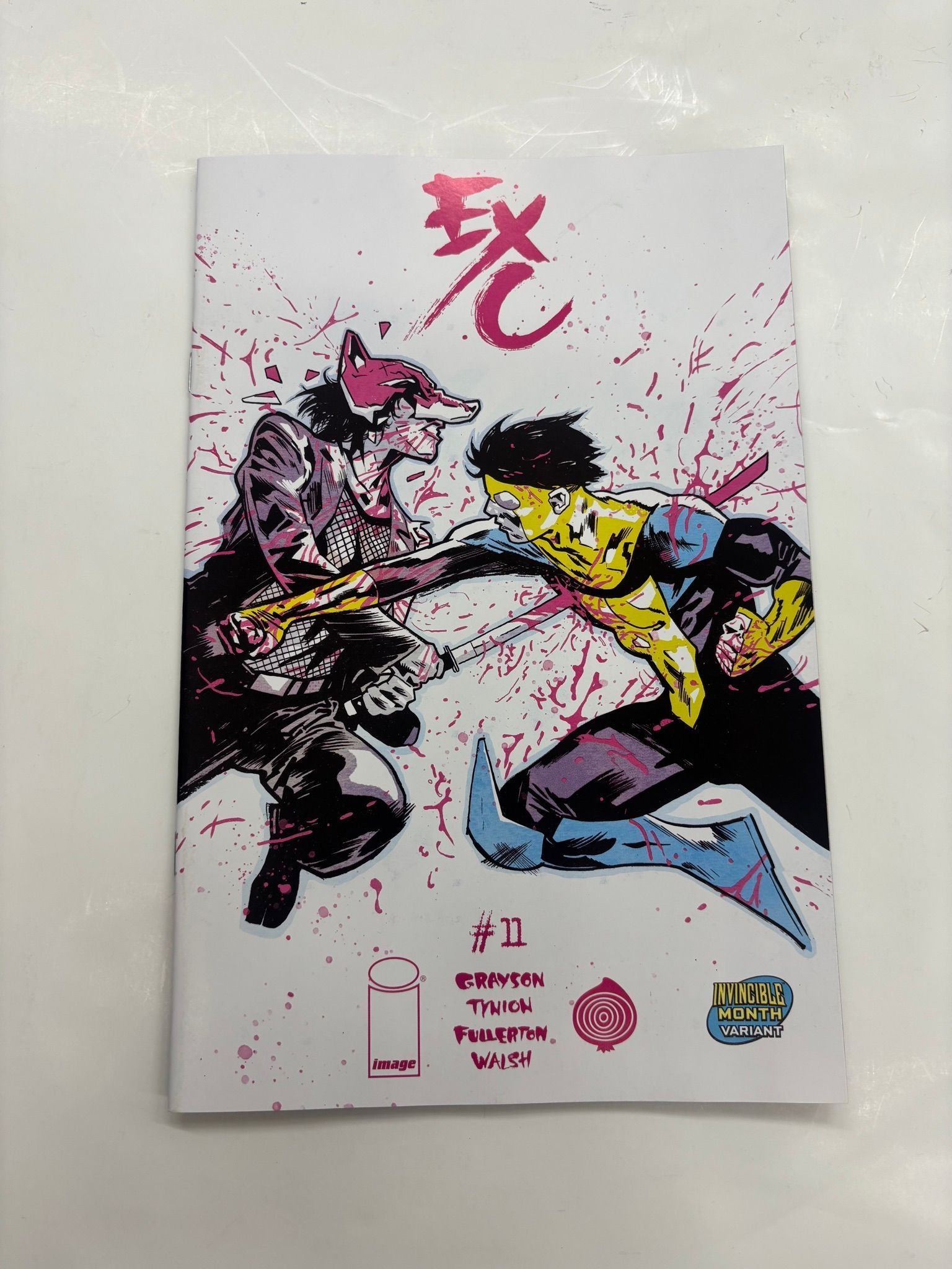 OTTLEY SIGNED exquisite corpse #11 invincible month variant