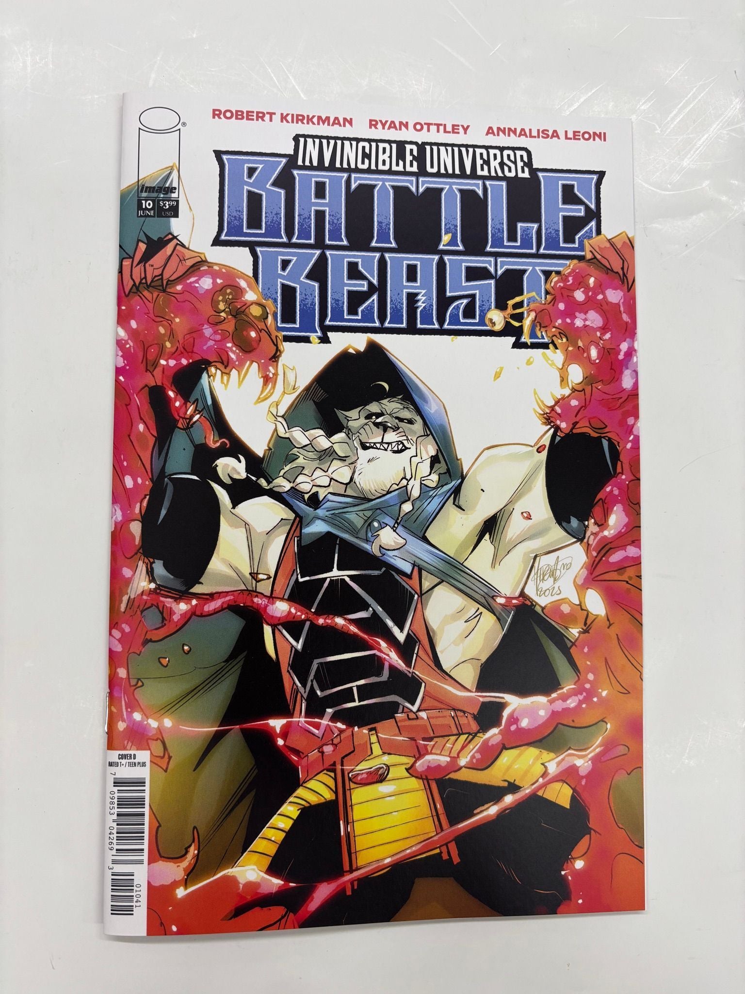OTTLEY SIGNED Battle beast #10 cover D