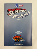 Superman Spiderman #1 Variant Cover SIGNED