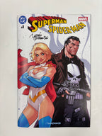 Superman Spiderman #1 Variant Cover SIGNED