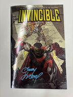 Raj foil invincible variant SIGNED by Andy kubert