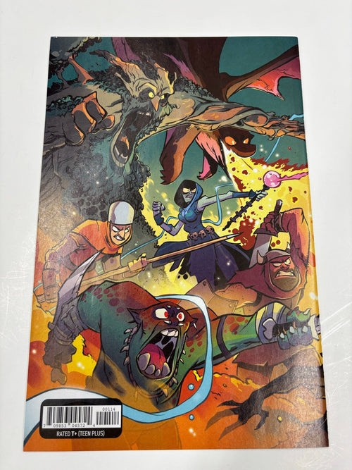 D'ORC #1 fourth printing teal cover signed by Brett Bean