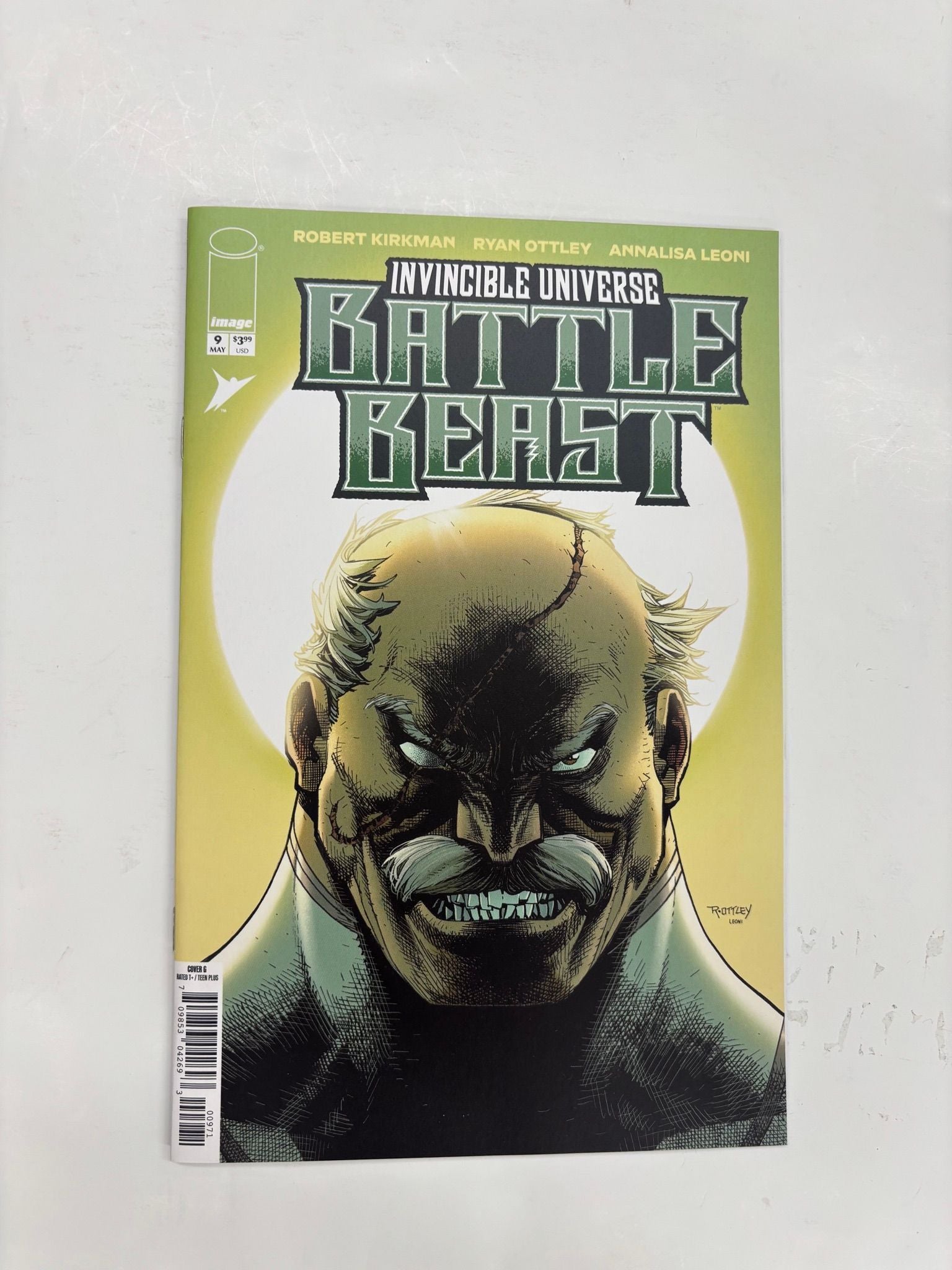 OTTLEY SIGNED battle beast #9 cover G