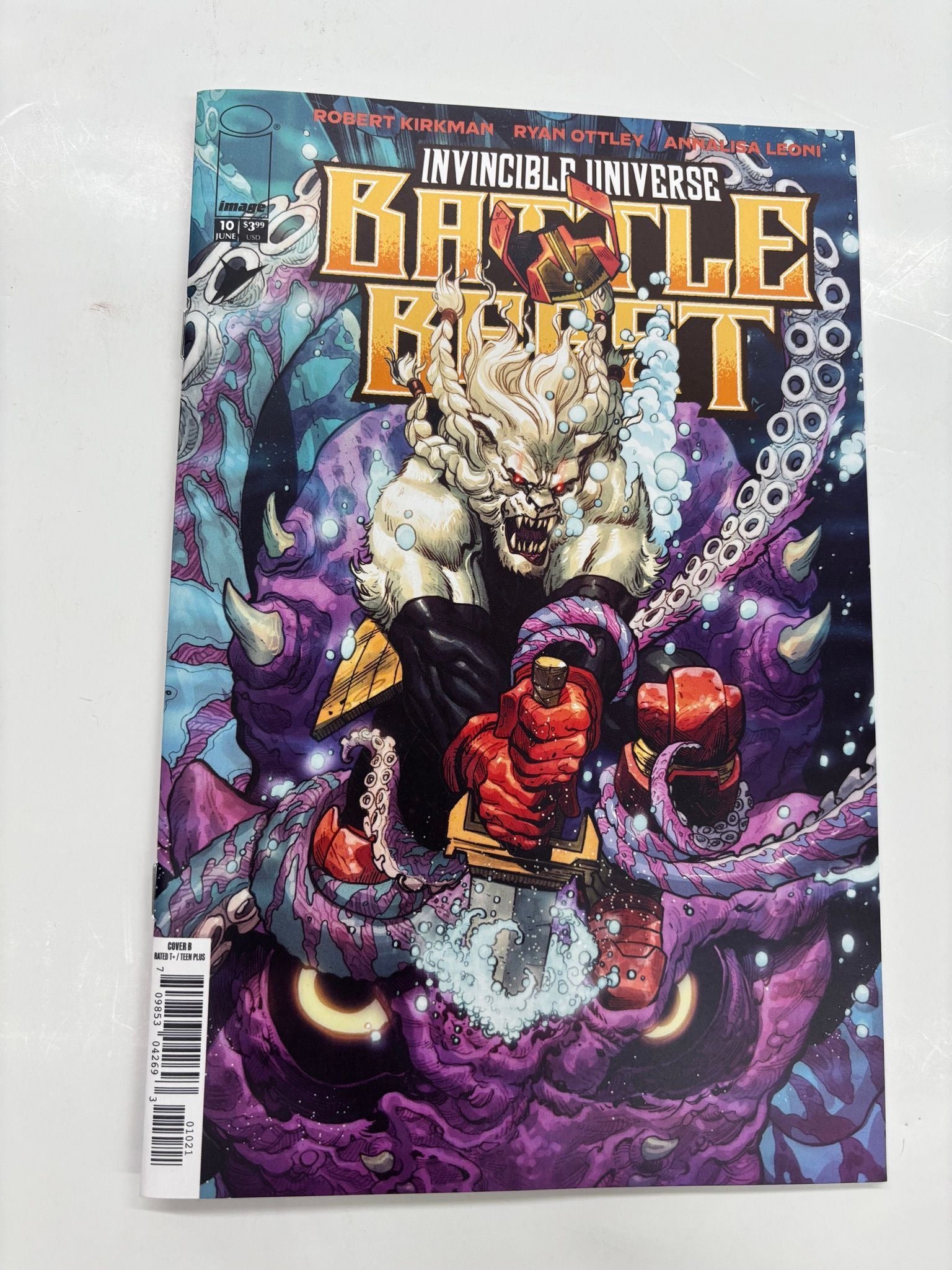 OTTLEY SIGNED battle beast #10 cover B