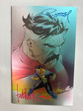 OTTLEY AND BEATS SIGNED invincible #1 foil beats cover