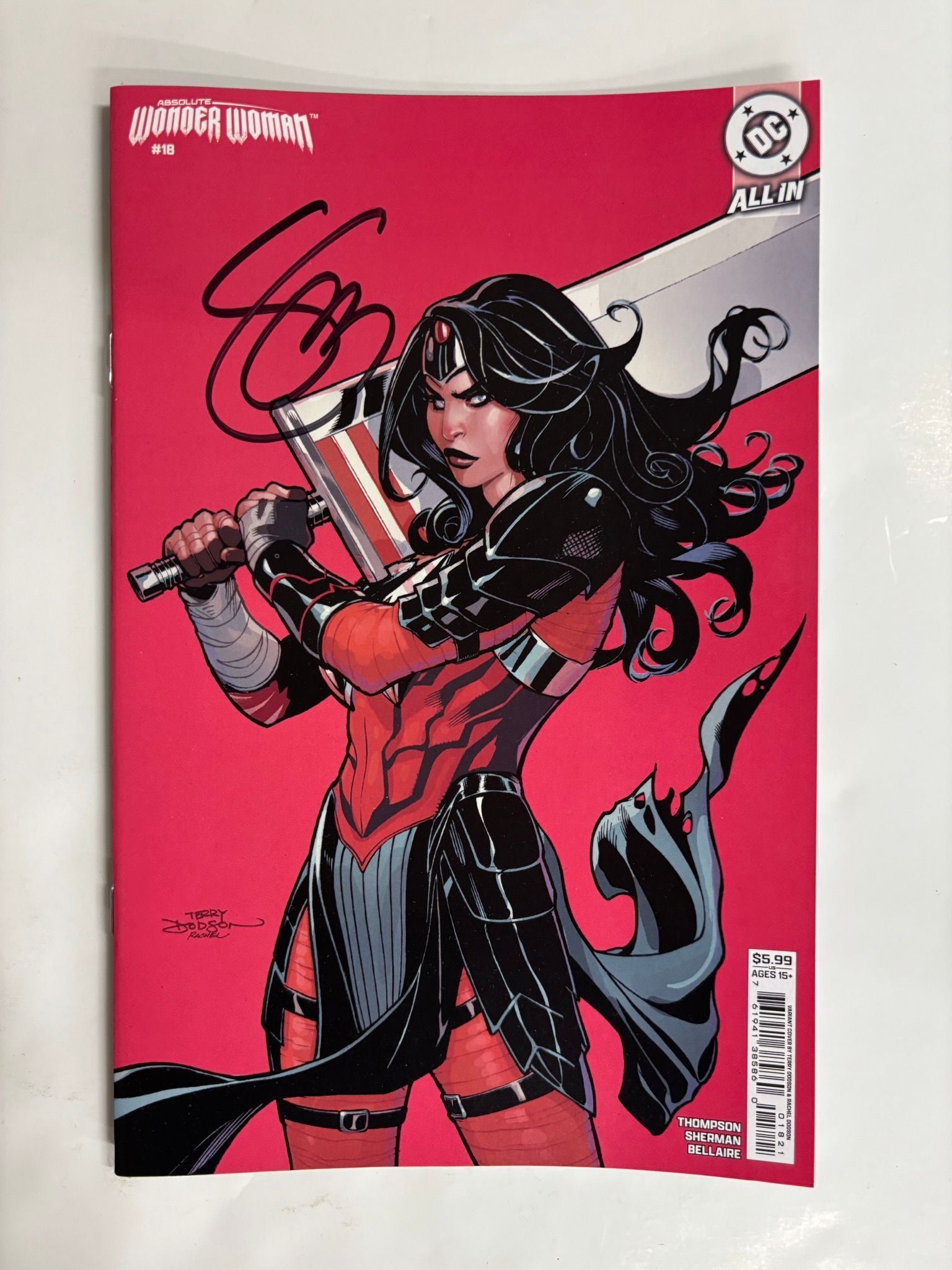 Absolute Wonder Woman #18 dodson & dodson cover