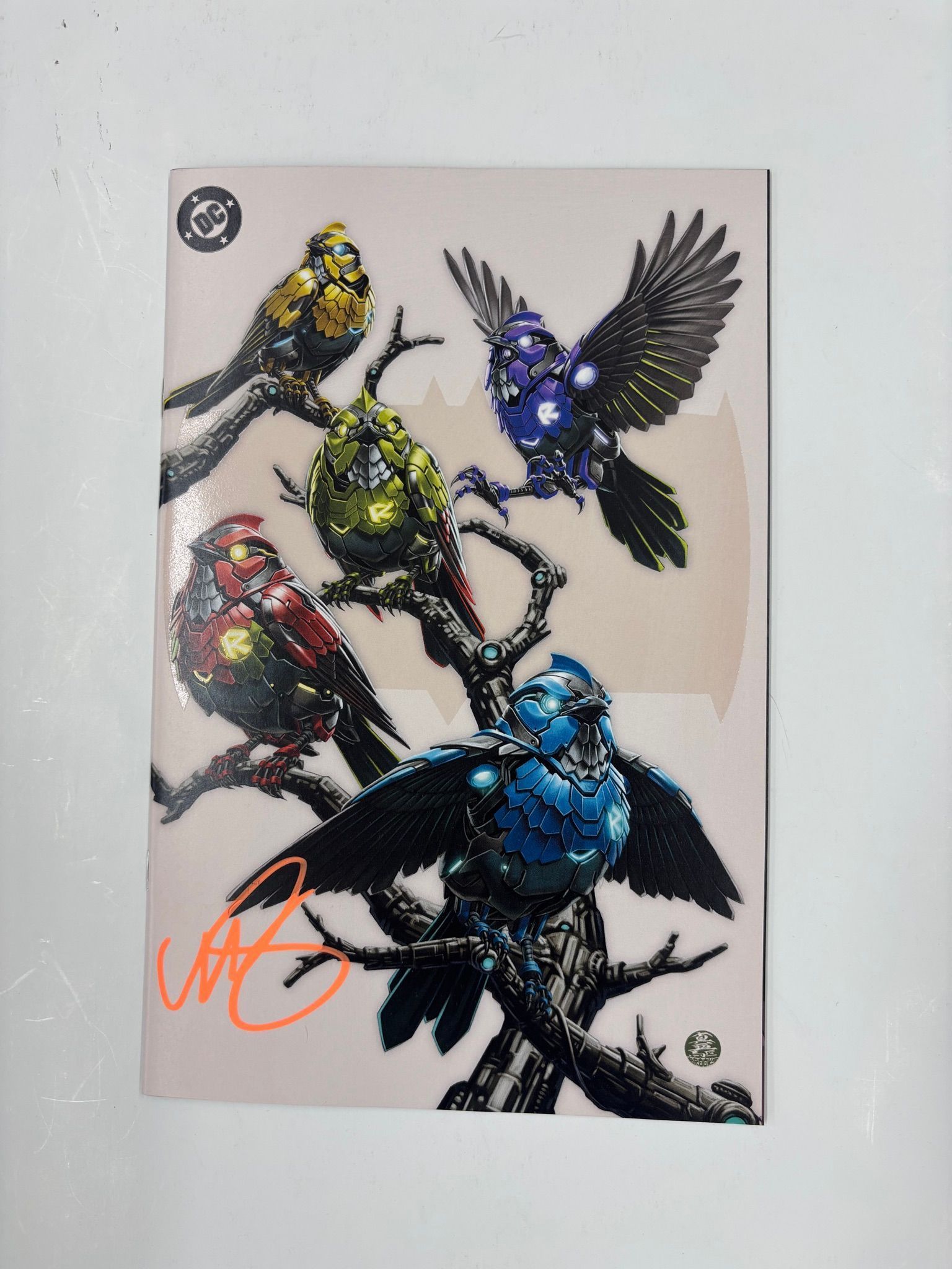 BROOKS SIGNED glow in the dark absolute batman #20