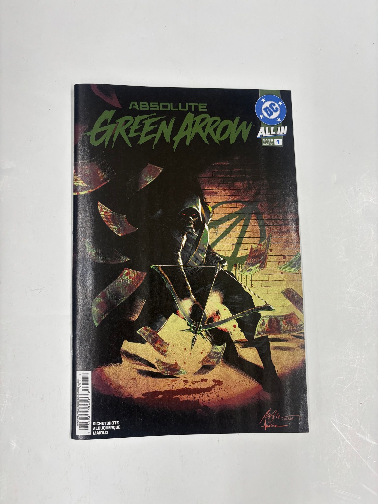 PICHETSHOTE & SNYDER SIGNED absolute green arrow #1
