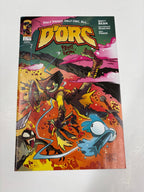 D'ORC #1 fourth printing teal cover signed by Brett Bean