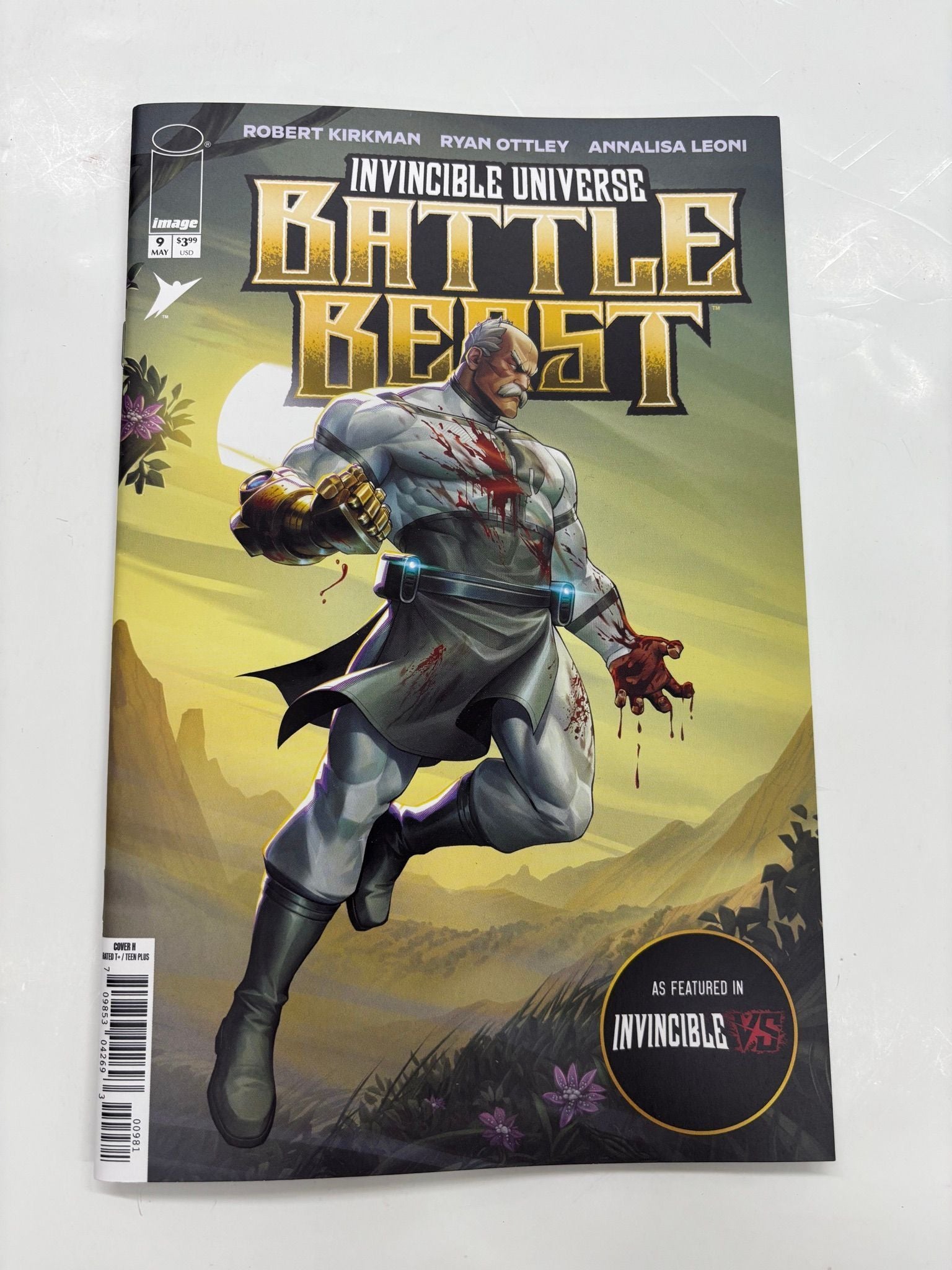 OTTLEY SIGNED battle beast #9 cover H