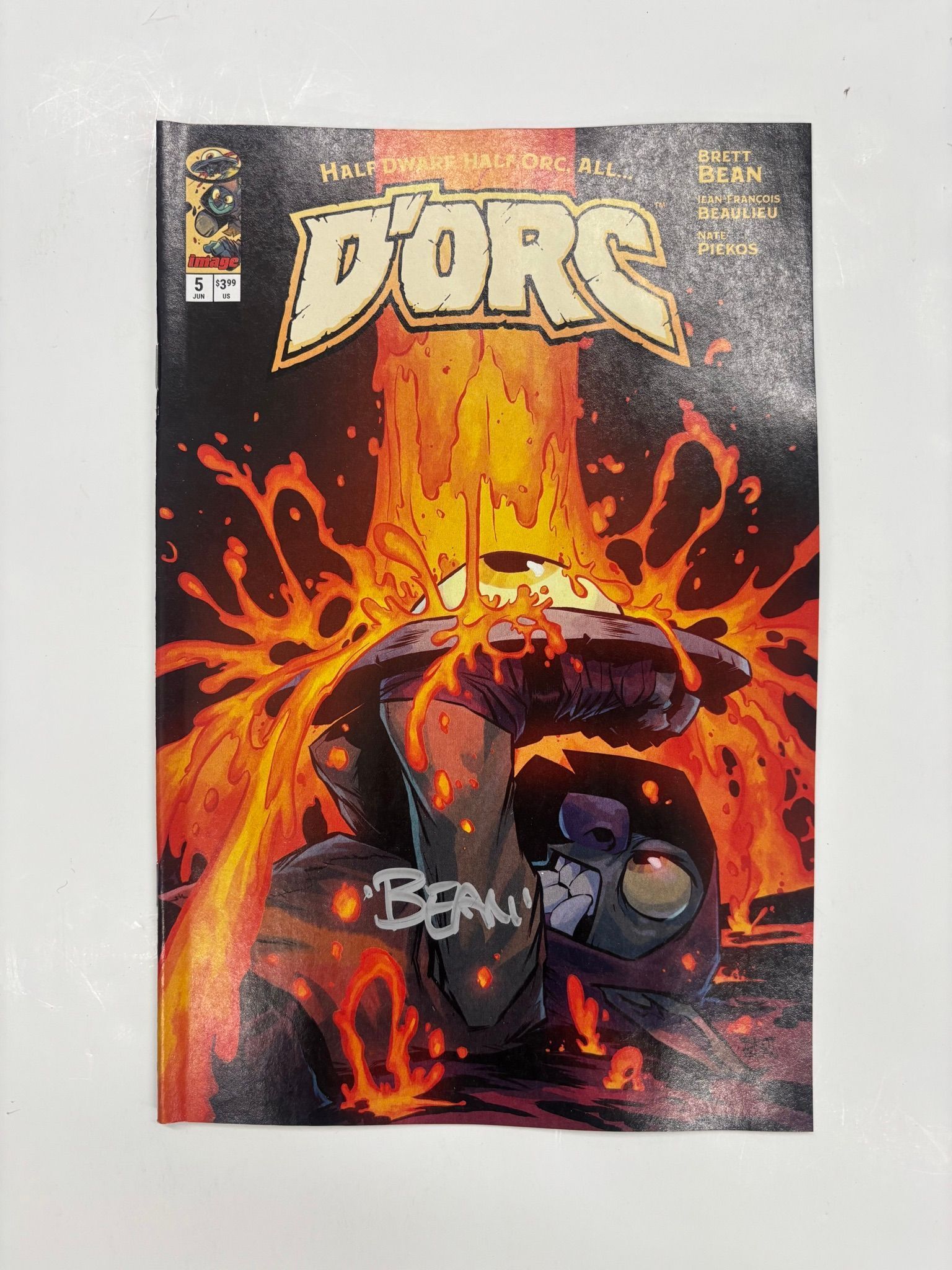BRETT BEAN SIGNED D’ORC #5
