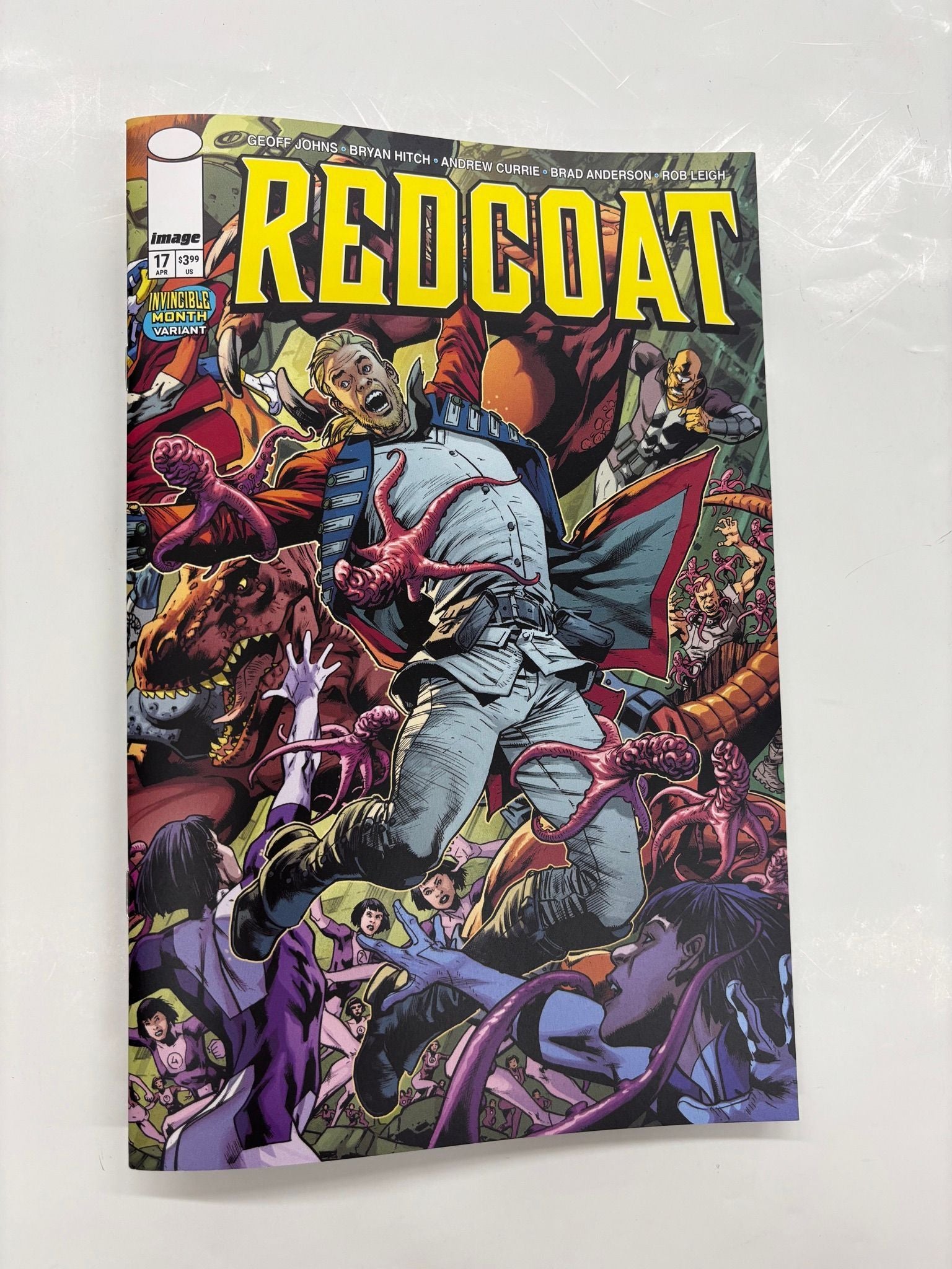 OTTLEY SIGNED redcoat #17 invincible month variant