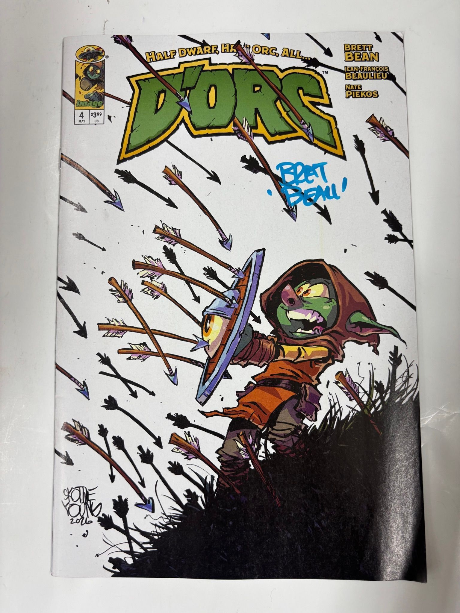 SIGNED D’ORC #4 cover b skottie young
