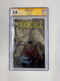 KUBERT SIGNED CGC 9.8 Raj EXCLUSIVE Invincible #1 Variant Foil