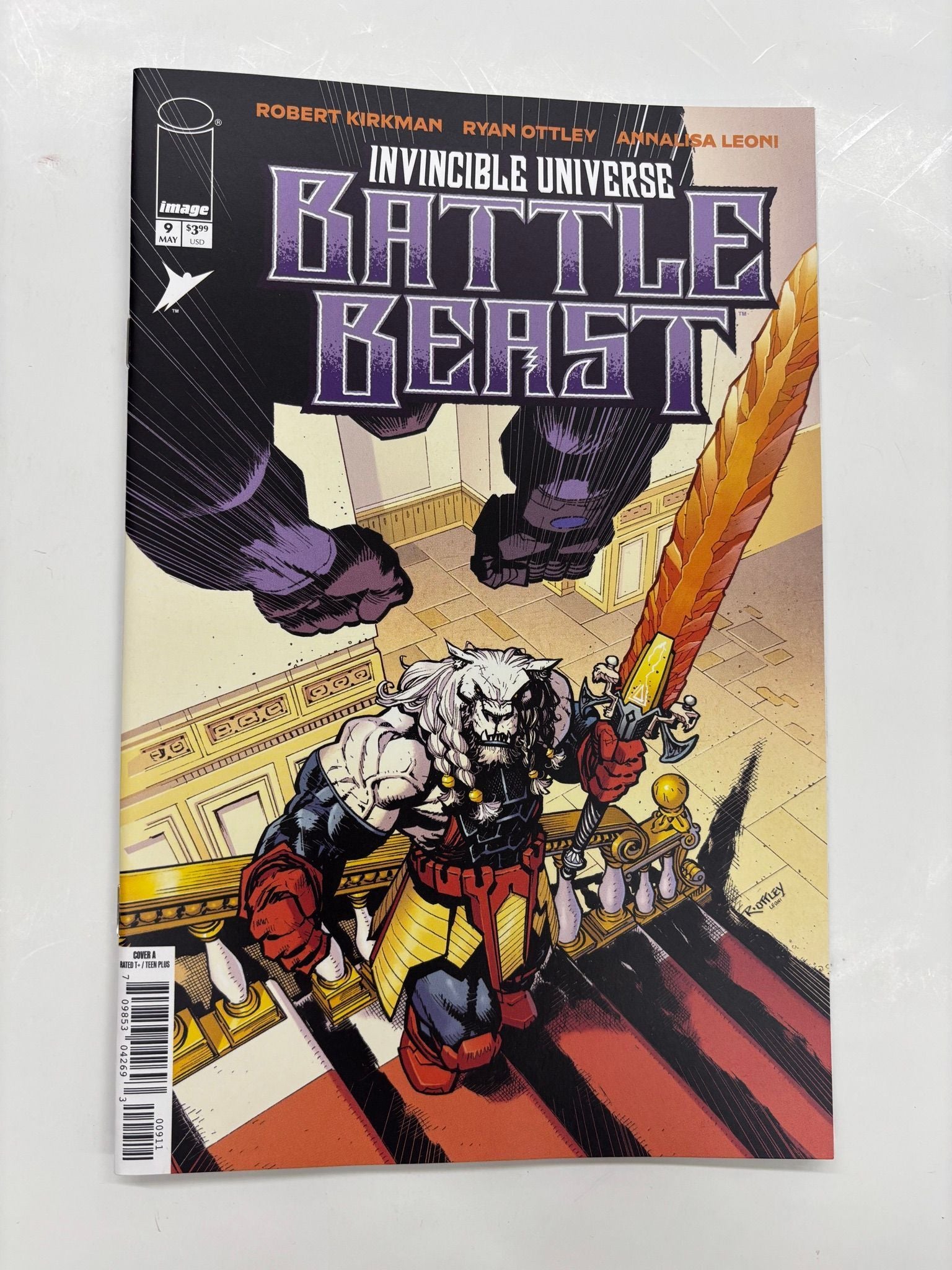 OTTLEY SIGNED battle beast #9 cover A