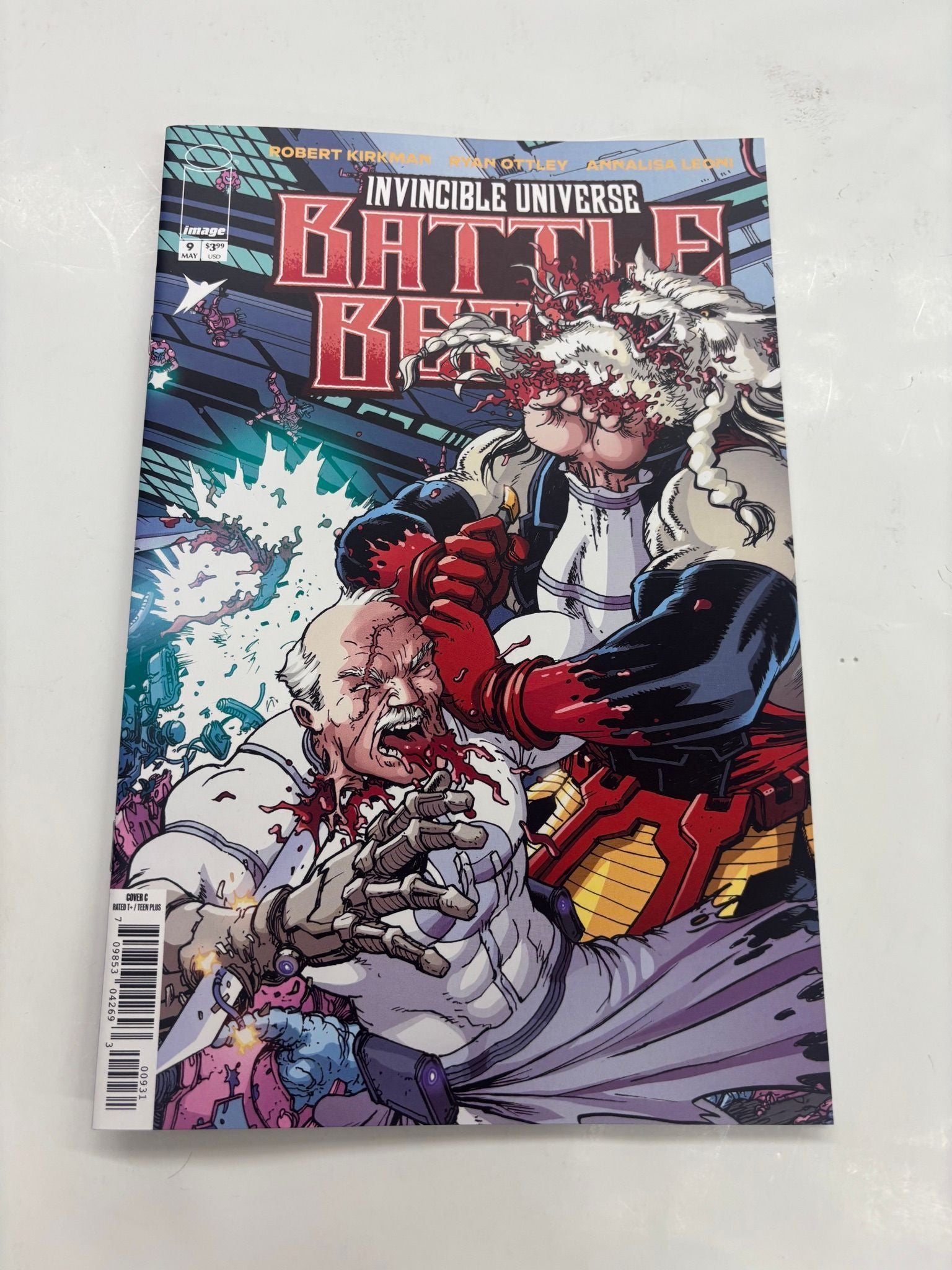 OTTLEY SIGNED battle beast #9 cover c