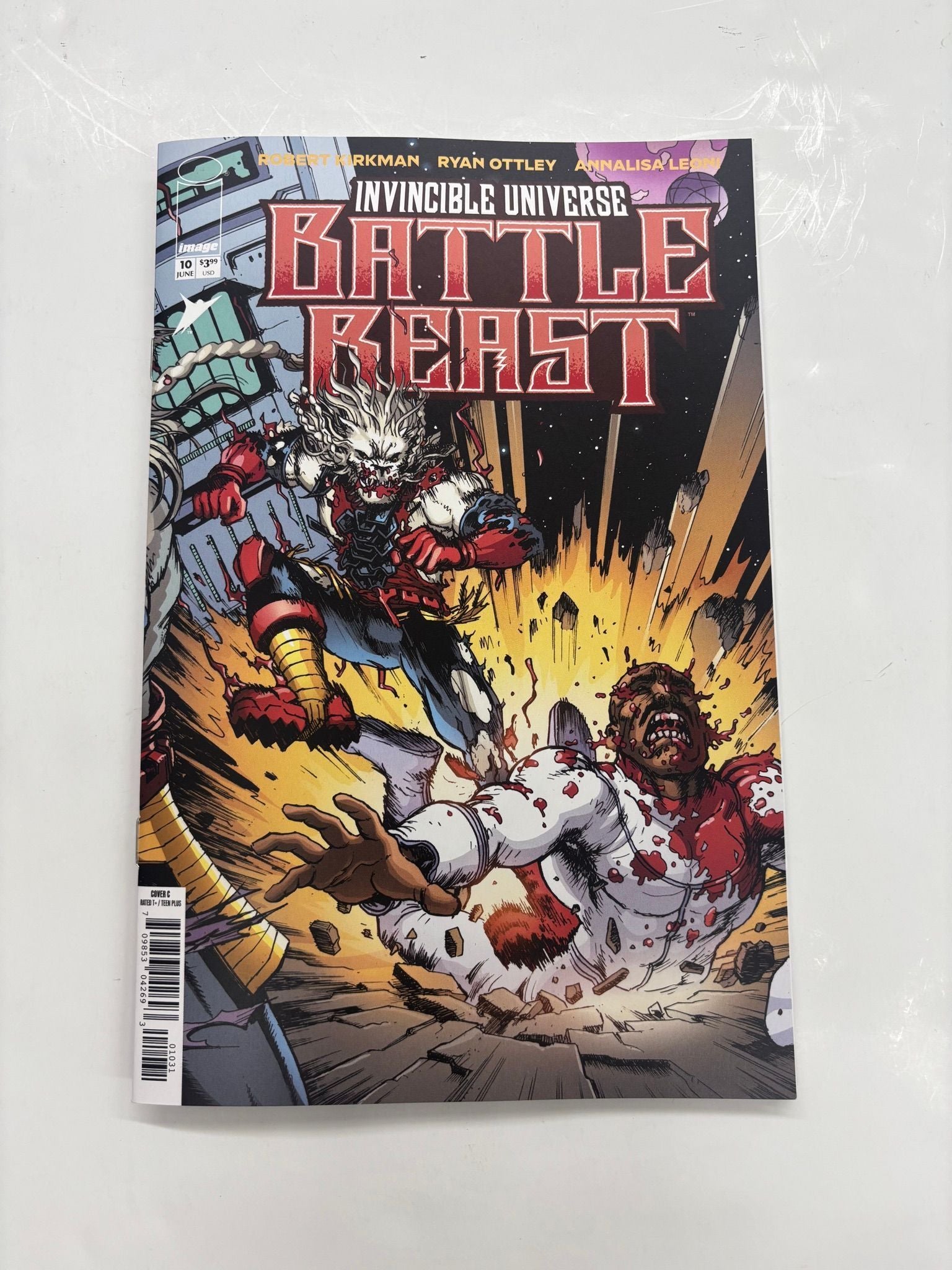 OTTLEY SIGNED battle beast #10 cover c