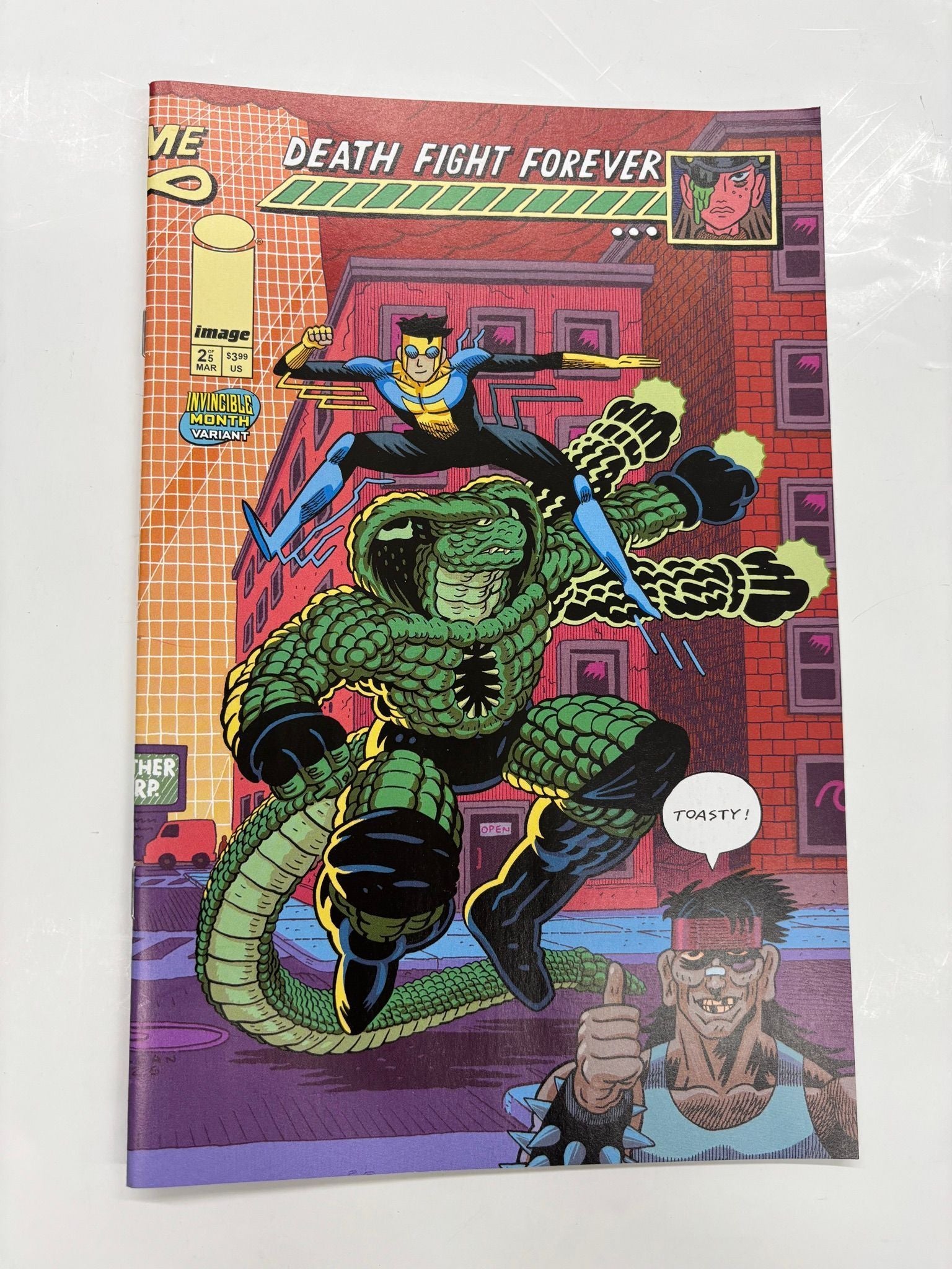 OTTLEY SIGNED death fight forever #2