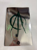 PICHETSHOTE & SNYDER SIGNED SILVER FOIL VIRGIN absolute green arrow #1