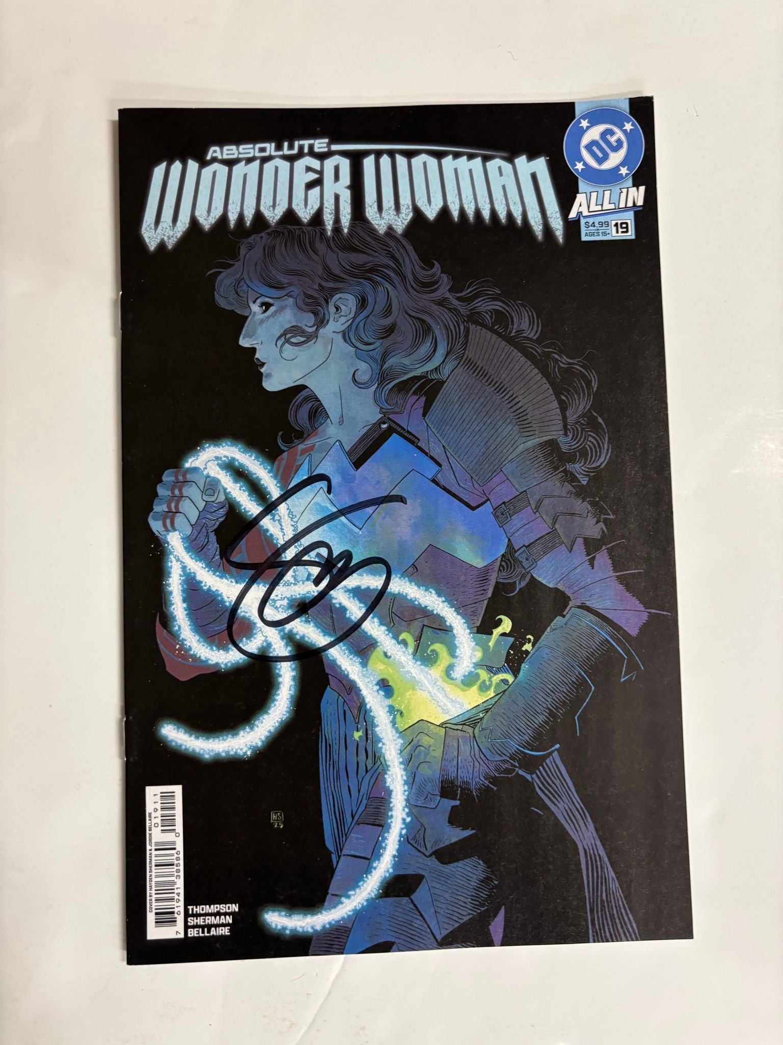 Absolute Wonder Woman #19 Sherman and bellaire cover