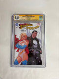 ORTEGA SIGNED Superman/spider-man #1 cgc 9.8 slabbed