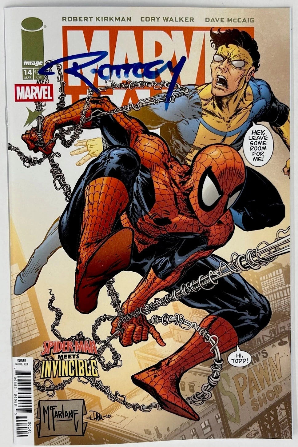 Marvel Team-Up #14 - March 2026 - NEW & SIGNED Cover D