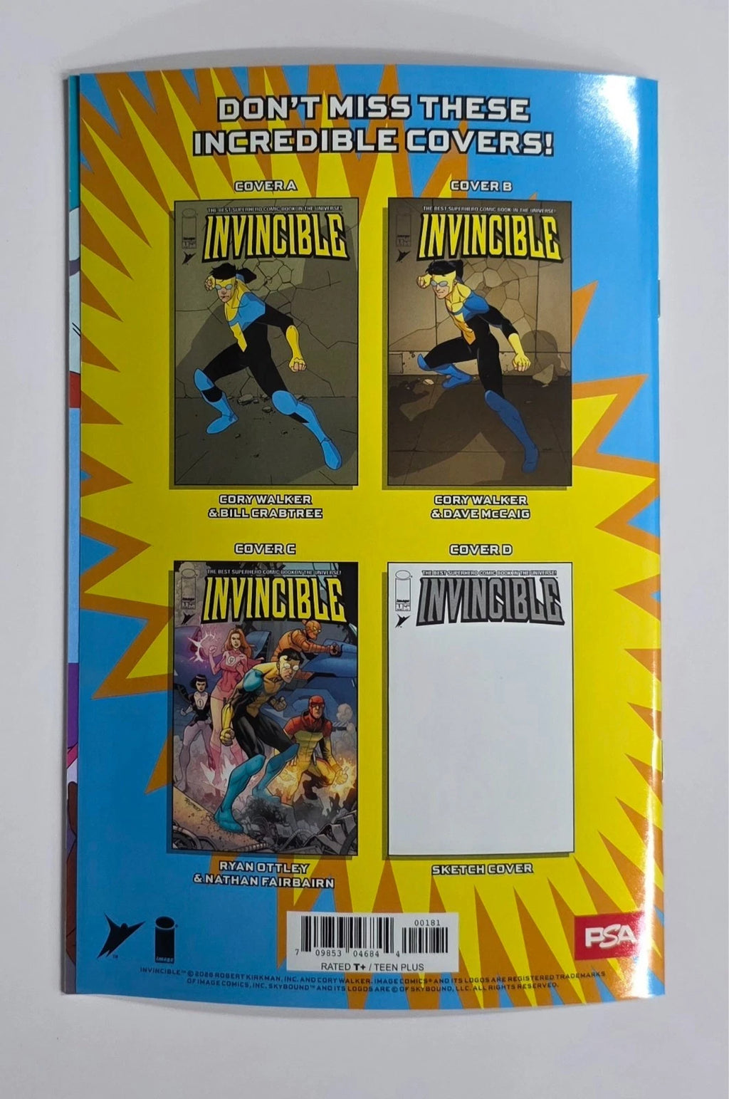 INVINCIBLE 1 VARIANT, FOIL EDITION, 03/2026